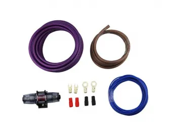 Купить Комплект кабелей  до 500 ватт Ural 8Ga-BV Light KIT - купить, 600 руб.