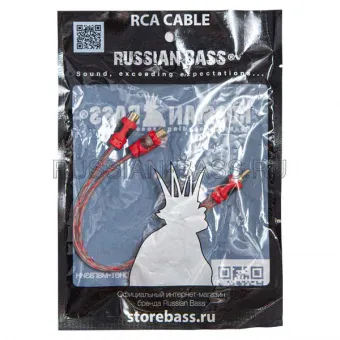 Купить RCA CABLE Russian Bass 0,25M2YSCL - купить, 130 руб.