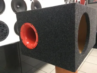 Купить Корпус/короб под сабвуфер 10 дюймов Карпет, Труба - купить, 4 500 руб.
