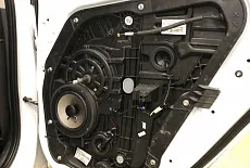 Kia ceed замена штатной акустики