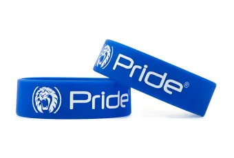 Купить Браслет Pride силиконовый широкий синий - купить, 150 руб.