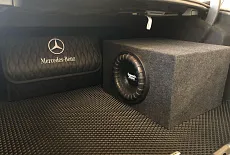 Mercedes w213. Процессорная аудиосистема + сабвуфер