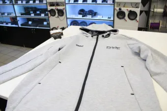 Купить Куртка с капюшоном Pride JAKO серая (арт. 6829) L размер - купить, 6 950 руб.