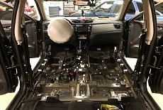 Шумоизоляция Nissan X-Trail: комплексный подход к улучшению акустического комфорта