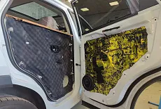 Jetour x70. Замена динамиков шумоизоляция дверей
