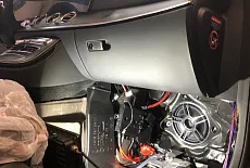 Mercedes w213. Процессорная аудиосистема + сабвуфер