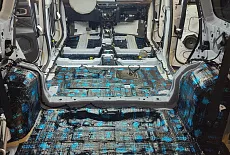 Шумоизоляция и замена акустики в Exeed Vx