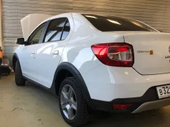 Renault Logan на громкий фронт