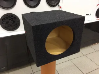 Купить Корпус/короб под сабвуфер 10 дюймов Карпет ЗЯ - купить, 3 000 руб.