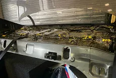 Шумоизоляция задней полки багажника Kia Cerato: эффективное решение проблемы шума от сабвуфера