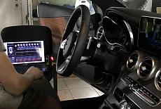 Mercedes w205. Установка процессорной аудиосистемы