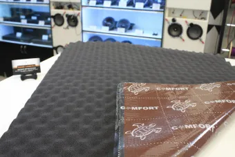 Купить Шумоизоляция Comfort mat Soft Wave 15 (0,7x1.0м) - купить, 920 руб.