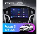 Штатная автомагнитола TEYES CC3 For Форд Фокус 3 (32GB)