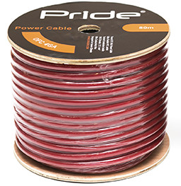 Силовой кабель Pride 20мм²(4GA) Красный - купить, 900 руб.
