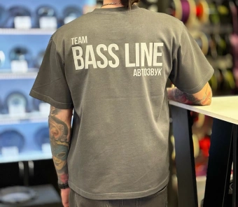 Купить Футболка Team Bass-Line, L, Графит - купить, 1 990 руб.